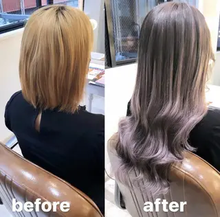 ロング HAUS 片山みほのヘアスタイル