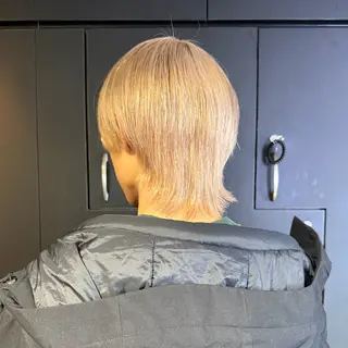 ショート カラー ヘアアレンジ 海外/ハイトーン🪽 ☯️ami☯️のヘアスタイル