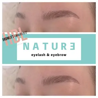 アイブロウ NATURE MIYUのマツエク・マツパデザイン