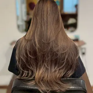 ロング 坂本 璃里杏のヘアスタイル