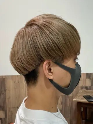 ショート カラー メンズ 井上 武輝のヘアスタイル