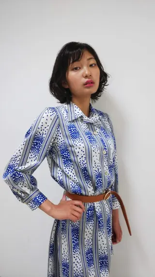 ミディアム over two所属・over two  藤が丘のヘアスタイル