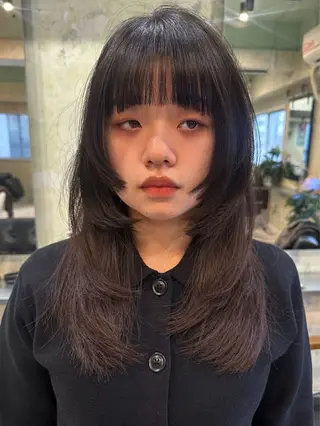 ロング AR.MARA hair  studio所属・ウェーブパーマ サトウヒカルのヘアスタイル