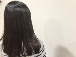 セミロング 暖色カラー🍊 ボブ🌿顔周りcutのヘアスタイル