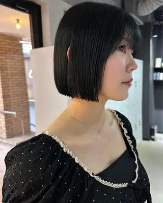 ショート カラー ボブ・レイヤー支持 No.1/Ryokiのヘアスタイル