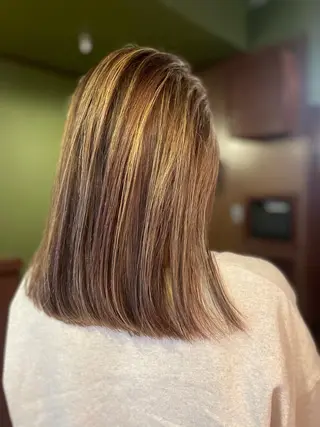 ミディアム カラー PATH-hair. storeのヘアスタイル