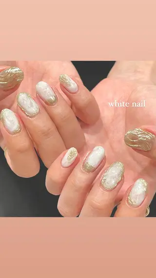 ネイル 淡色ネイル 🎀moeのネイルデザイン