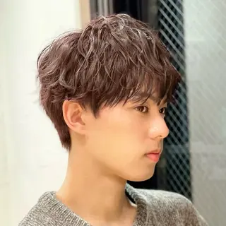 カラー メンズ 瀧澤 一真のヘアスタイル