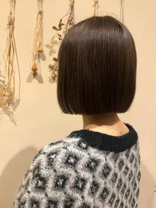 ショート シャンプーボーイセントラル所属・ミウラフウキ 髪質改善のヘアスタイル