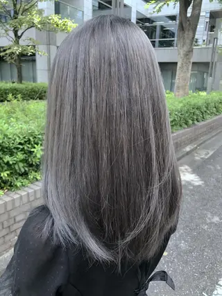 セミロング カラー h&m  insi所属・HAIR SALON mimiのヘアスタイル