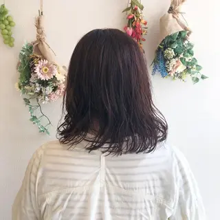 ミディアム カラー パーマ mai /Lita中央橋のヘアスタイル