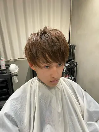 メンズ 石山  健太 /縮毛矯正/ショートのヘアスタイル