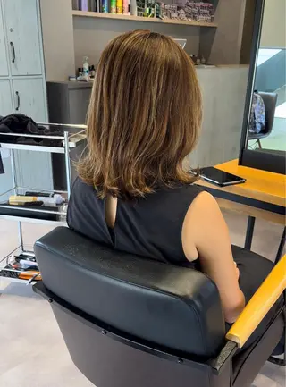 ミディアム 佐藤優太朗 似合わせ/髪質改善のヘアスタイル