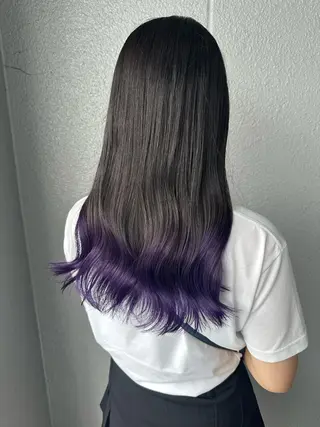ロング カラー リュウタ ダイキのヘアスタイル