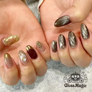 ネイル あ きのネイルデザイン