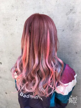 ショート カラー 韓国ヘア🤍髪質改善 🇰🇷AKANEのヘアスタイル