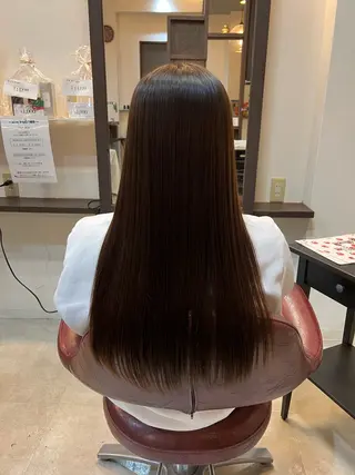 ロング 吉岡 なみのヘアスタイル