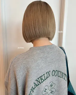 ミディアム レイヤーカット/ 透明感カラーmikuのヘアスタイル