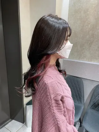 ロング カラー _WHITE 天神店 YUMEKA🐻のヘアスタイル