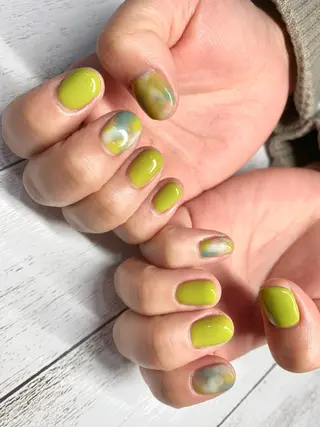 ネイル 中岡 萌のネイルデザイン