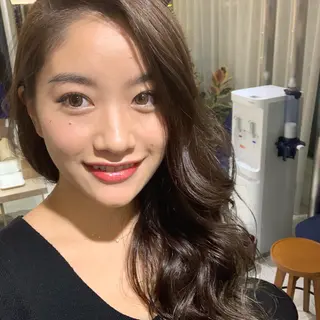 ロング 韓国×髪質改善💊 似合わせ/武田涼のヘアスタイル