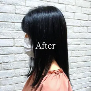 セミロング カラー レディースヘア💫 加藤たいが🐯のヘアスタイル