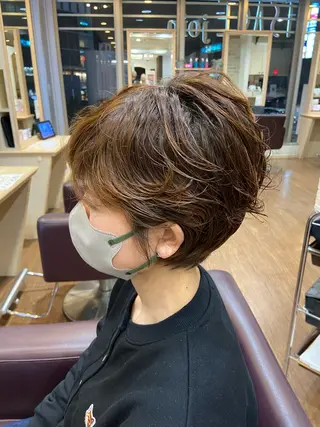 ショート VISAGE   join所属・コバヤシ ユウスケのヘアスタイル