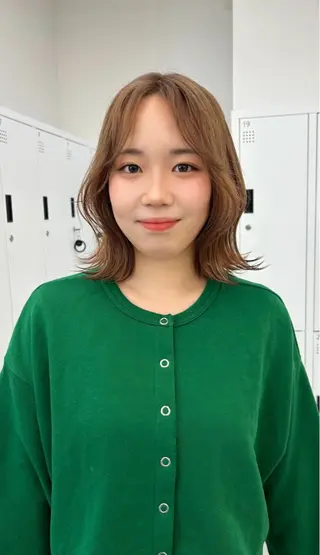 sand大阪梅田所属・くろかわ まいのヘアスタイル