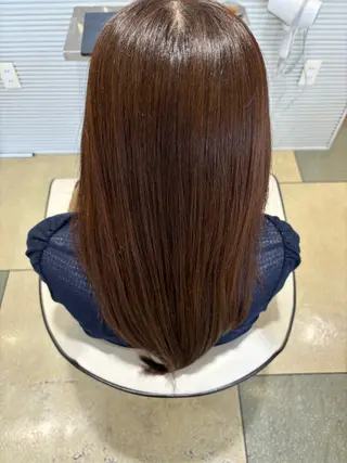 ロング カラー 透明感カラー/ くびれヘア/ユウユのヘアスタイル