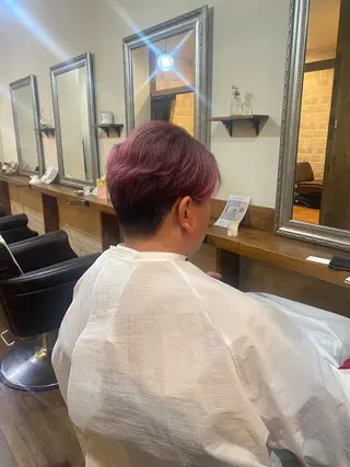 ショート Hair & Eyelash Riche所属・肥田 夕蘭のヘアスタイル