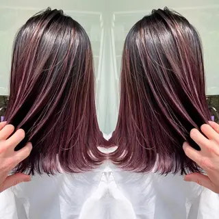 カラー ✨艶ブリーチカラー ✨四ノ宮裕己のヘアスタイル