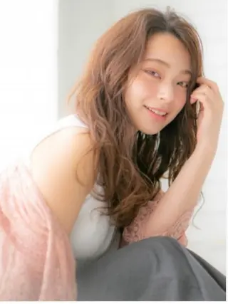 ロング 大人のお悩み解決 鶴見/菅谷光哉のヘアスタイル