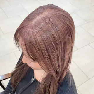 ロング カラー 顔まわり/レイヤー/ 透明感/まいな🥨のヘアスタイル