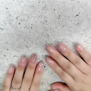 ミディアム カラー パーマ ヘアアレンジ メンズ キッズ ネイル マツエク・マツパ Salon Ｋのネイルデザイン