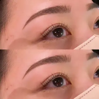 マツエク・マツパ アイブロウ Mizuki🦋 Pinklagoonのマツエク・マツパデザイン