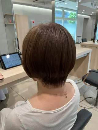 ショート 巖本 真希のヘアスタイル