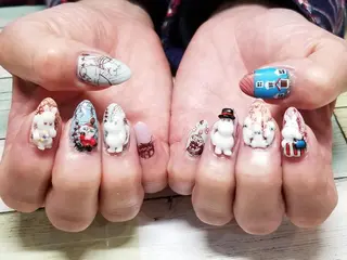 ネイル おで@ oderi_nailのネイルデザイン