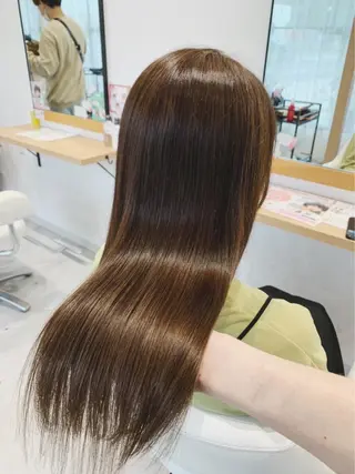 カラー 美髪と似合わせのサロンenn(エン)所属・ENN藤本 大輝艶感カラーのヘアスタイル