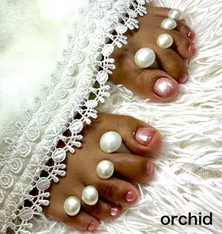ネイル orchid ♡オーキッドのネイルデザイン