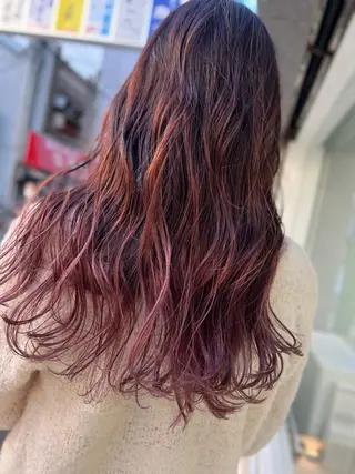 ロング カラー ladix hair design所属・【透明感.艶髪】 中原史雄のヘアスタイル