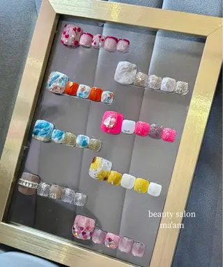 ネイル beauty salon ma'am所属・chihiro 小路ネイルのネイルデザイン