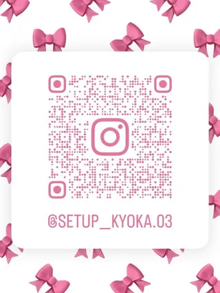 set-up kyokaのヘアスタイル