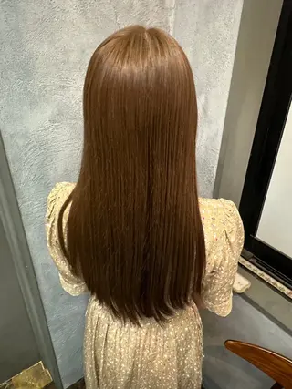 ロング カラー Graphy  札幌所属・🐺ﾅｶﾑﾗ ﾓﾓｶのヘアスタイル