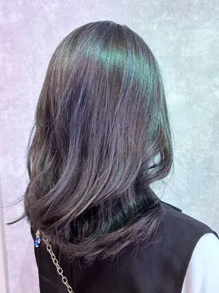 ミディアム カラー 大人かわいい💎ツヤ ✧亜美︎✧我孫子のヘアスタイル