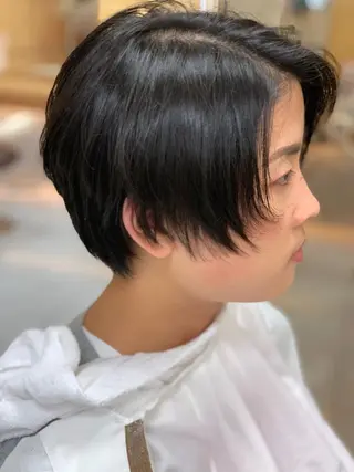 ショート 髪質改善/縮毛矯正 /ブリーチ矯正/岡部のヘアスタイル
