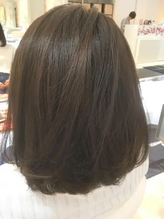 ミディアム 特殊カラー/ブリーチ 道満ゆいなのヘアスタイル