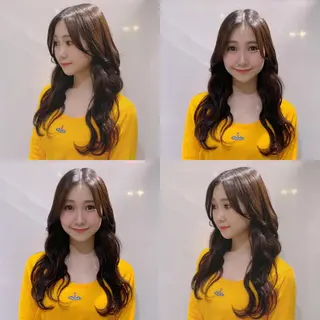 ロング カラー ヘアアレンジ As hair所属・柔らか垢抜けｶﾗｰと ｶｯﾄ🫧ASUKAのヘアスタイル