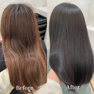 セミロング ECLART Reala　町田店のヘアスタイル