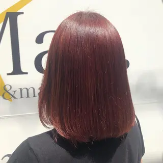 セミロング カラー charer eye salon所属・マブチ キサラのマツエク・マツパデザイン