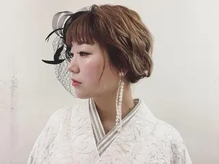 ヘアアレンジ la fith所属・rico_by ヘアとアイブロウのヘアスタイル